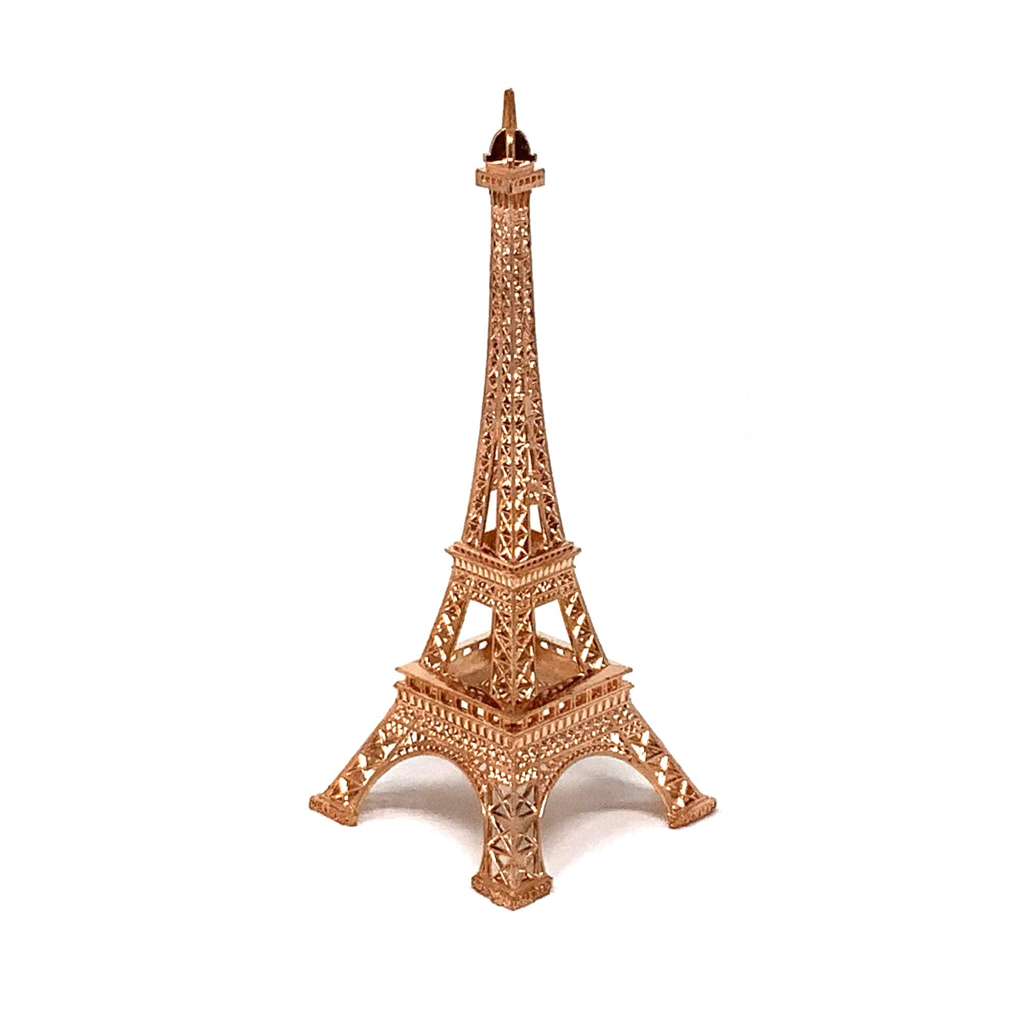 Allgala Eiffel Tower Statue Decor Alloy Metal, And Size (10'', Rose Gold)