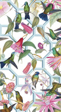 Caspari Disposable Hand Towels, Decorative Paper Guest Towels for Bathroom or Paper Napkins Dinner Napkins Size Hummingbird Trel