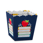 Big Dot of Happiness Back to School - Party Mini Favor Boxes - First Day of School Classroom Decorations and Treat Candy Boxes -