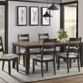 Carefree Home Furnishings Intercon Beacon 7 Piece Dining Set