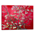 Wieco Art Red Almond Blossom Tree Vincent Van Gogh Paintings Reproduction Canvas Prints Wall Art for Home Decor and Wall Decor C