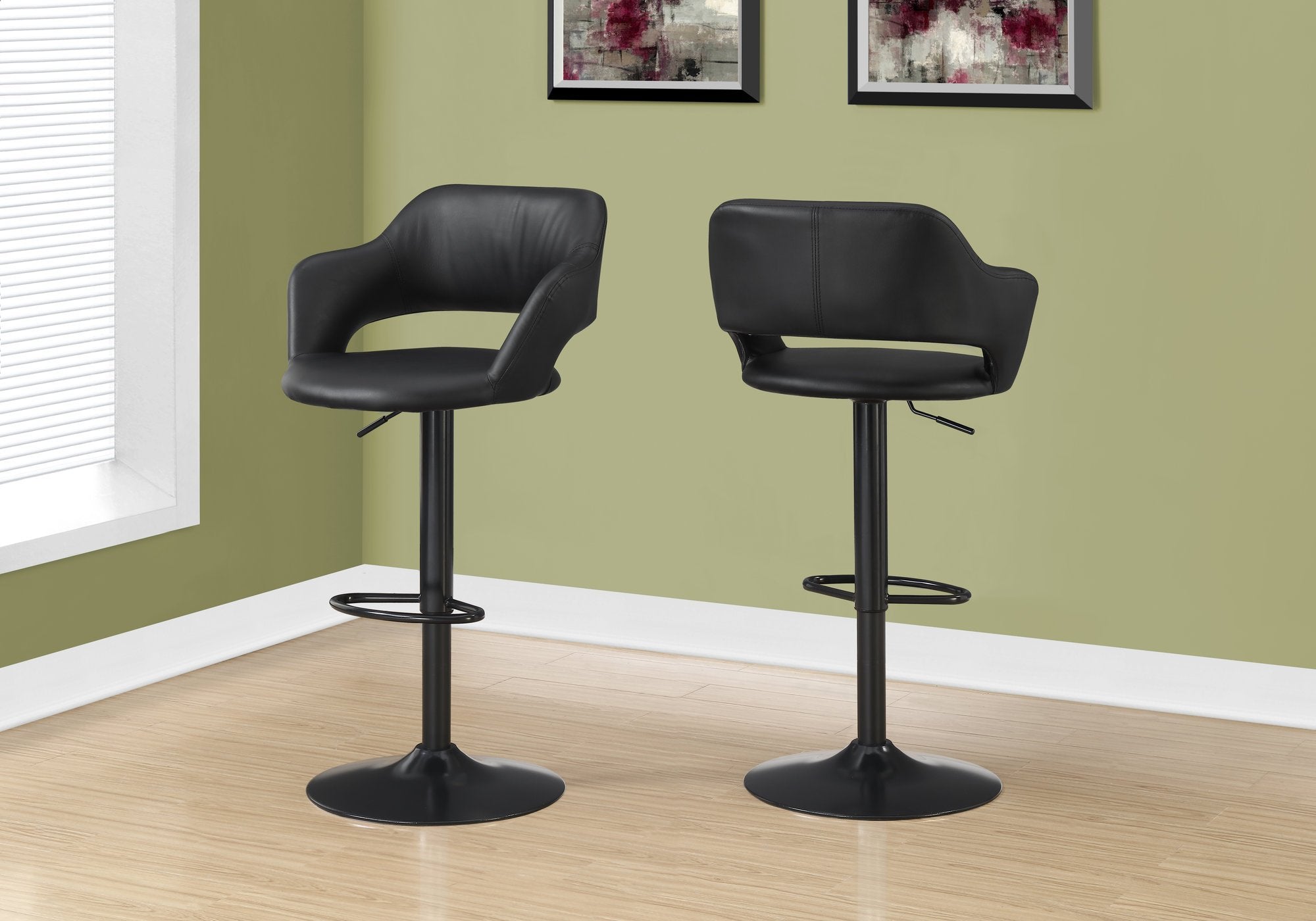 Monarch Specialties I Barstool, Black