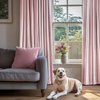 Lazzzy Pink Velvet Curtains Room Darkening Thermal Insulated Curtains 72 Inch Long Window Drapes For Bedroom Living Room Super Soft Luxury Window Treatment 2 Panels Rod Pocket