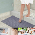 GNOLY Bathroom Mat Non Slip Bath Mat for Tub Machine Washable, Rubber Anti Slip/Skid Bathtub Shower Mat with Suction Cups, Drain