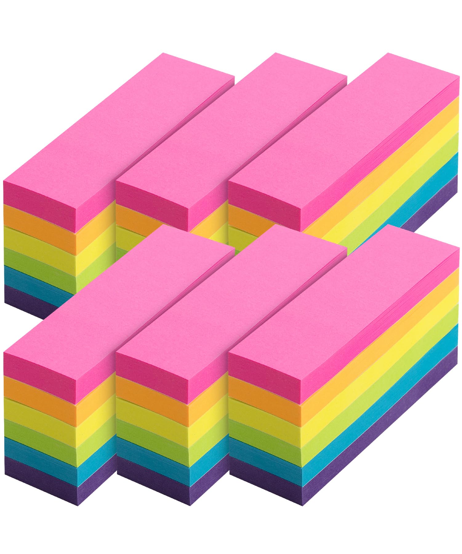 Mr. Pen- Sticky Notes, 1X3 Inch, 2160 Sheets, Bright Colors, Small Sticky Notes, Mini Sticky Notes, Sticky Notes Small, Sticky N