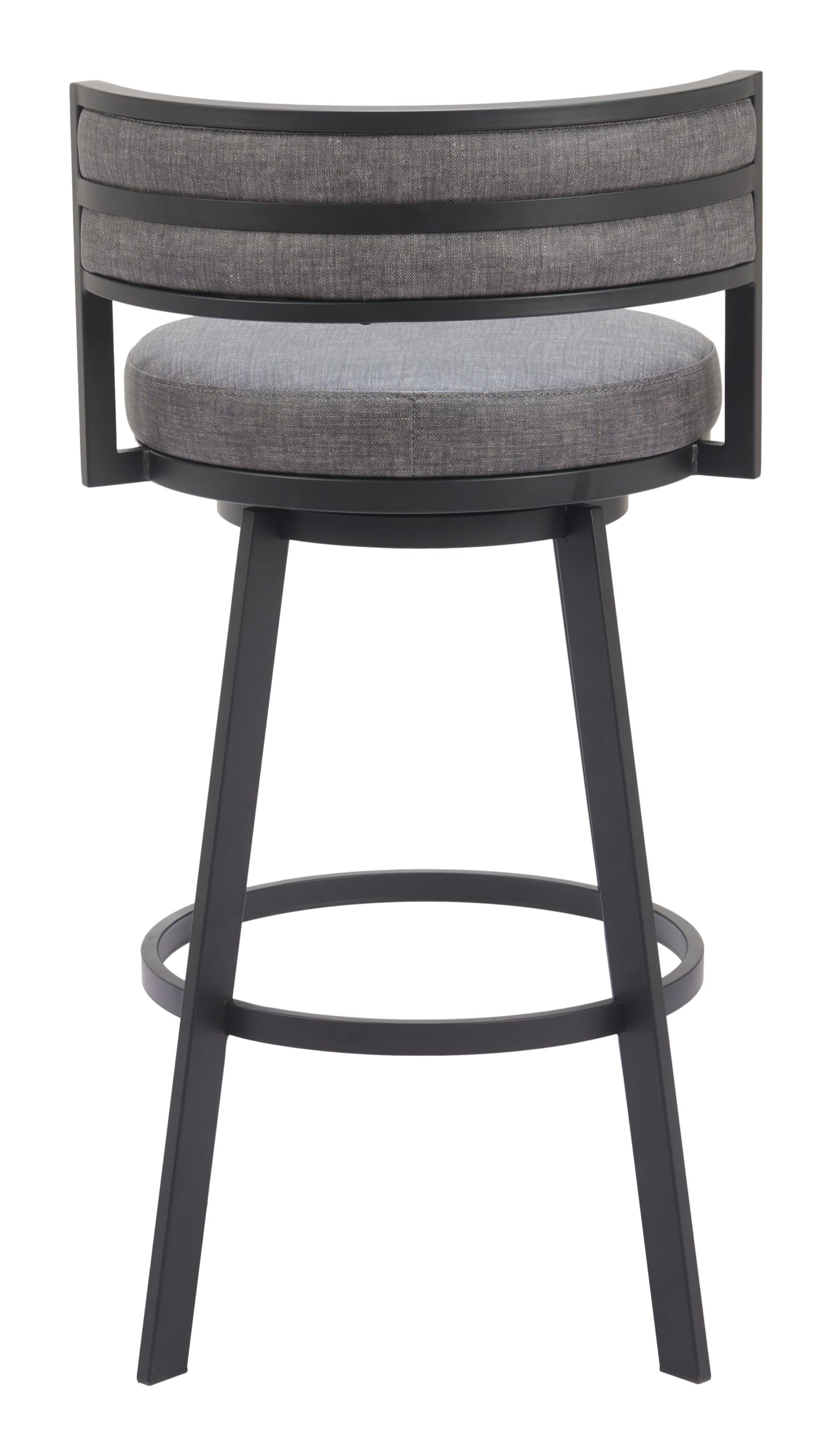 Zuo Gimsby Swivel Barstool Gray