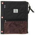 Top Flight Titanium Zipper Pencil Pouch With 4 Pockets, 8.125 X 9.75 Inches, 1 Pouch, Color May Vary (43049)