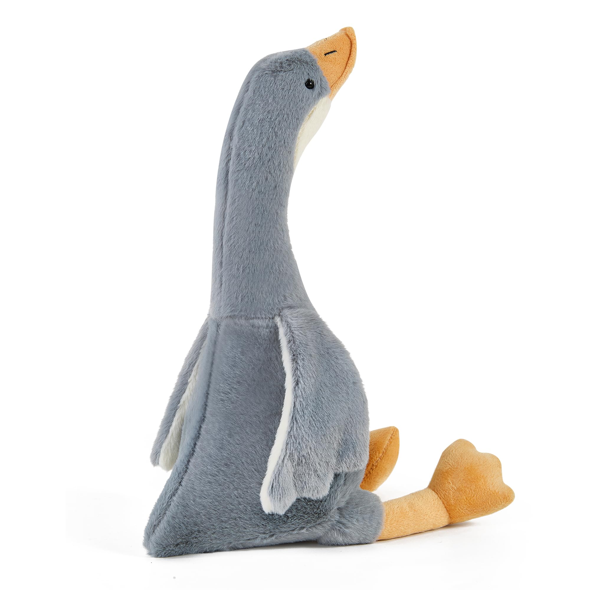 Heamoe 15.7' Goose Plush Stuffed Animal, Cute Swan Stuffed Plush Toys, Soft Goose Duck Plush Toys Hugging Pillow Doll Birthday