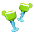 O2COOL Bocaclips - Beach Towel Clips for Beach Chairs, Patio and Pool Accessories - (Margarita) 2 Count