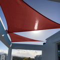 SUNNY GUARD Sun Shade Sail 10 x10 x14  Right Triangle Terra UV Block Sunshade for Backyard Yard Deck Patio Garden Outdoor Act