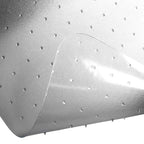 Floortex® Cleartex® Enhanced Polymer Lipped Chair Mat For Carpets Up To 3/8' - 48' X 51'