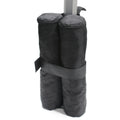 King Canopy Weight Bags For Instant Pop Up Canopy, Shelter, Sand Bags, Leg Weight, Patio, 4 Pack, Black, Inawb400