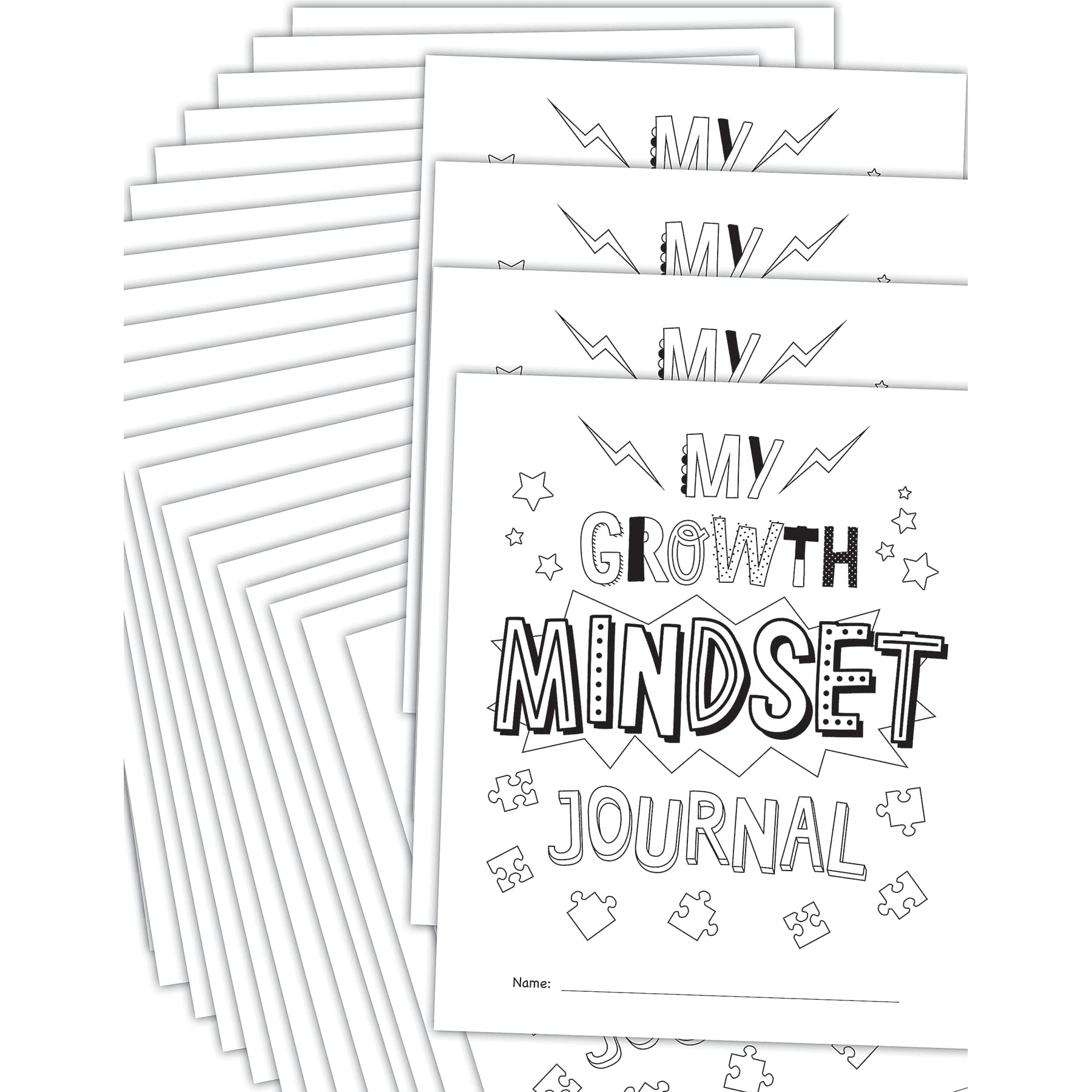Teacher Created Resources My Own Books: My Growth Mindset Journal, Pack of 25
