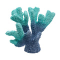 Afadorable Resin Coastal Coral Home Decor, Faux Blue Coral Reef Nautical Beach Decorations, Beach Theme Living Room Bedroom Cabi