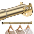 DwelSpire Closet Rod, 1.3 Heavy Duty Adjustable Hanging Rod 1775 Inches