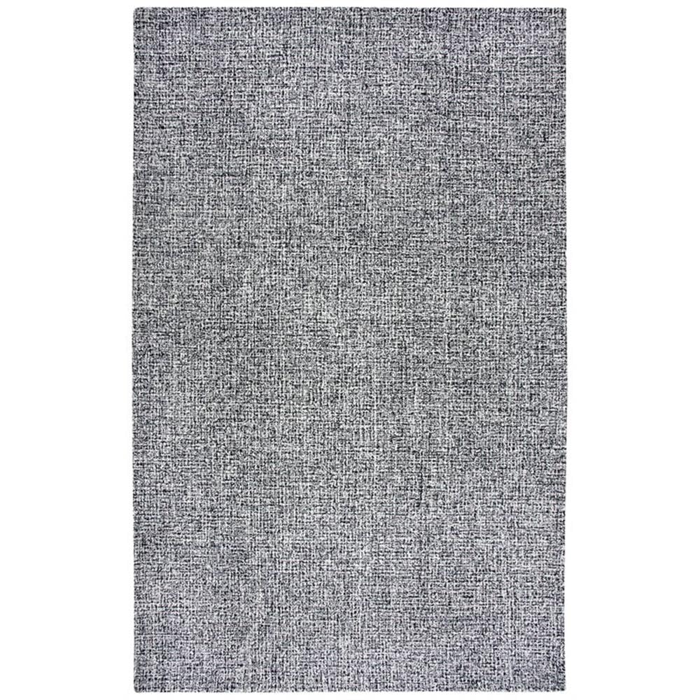 Overstock Alora Decor London 3' X 5' Tweed Black/White/Gray/Rust/Blue Hand-Tufted Area Rug