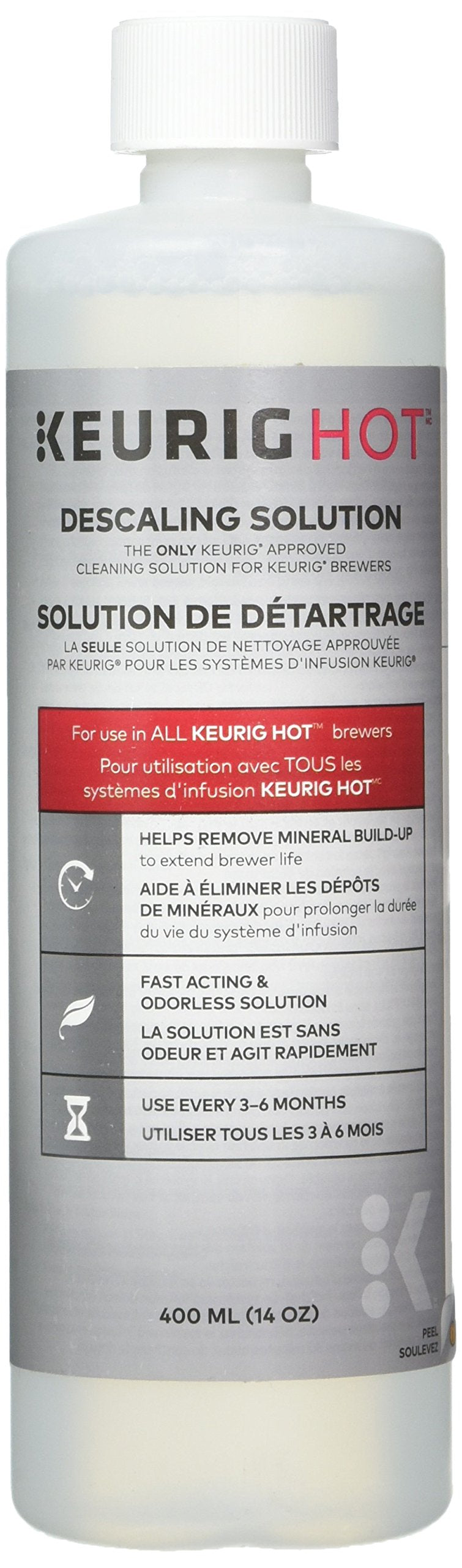 Keurig 14 Ounce Descaling Solution, Set of 5