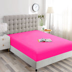 Ghooss Full Size Fitted Sheet,Hotel Quality Bedding Fitted Sheet Deep Pocket Up To 14 Inch,Wrinkle And Fade Resistant,1 Piece,Ho