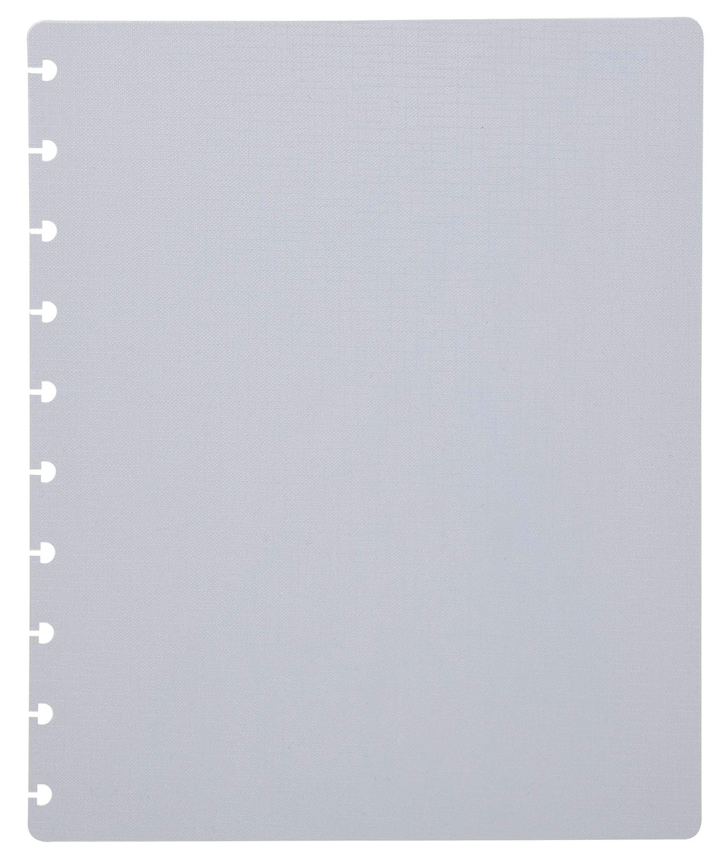 Talia Discbound Notebooks, Planner, Customizable, (Cool Grey, Midsize (7.5In X 9.75In))
