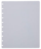 Talia Discbound Notebooks, Planner, Customizable, (Cool Grey, Midsize (7.5In X 9.75In))