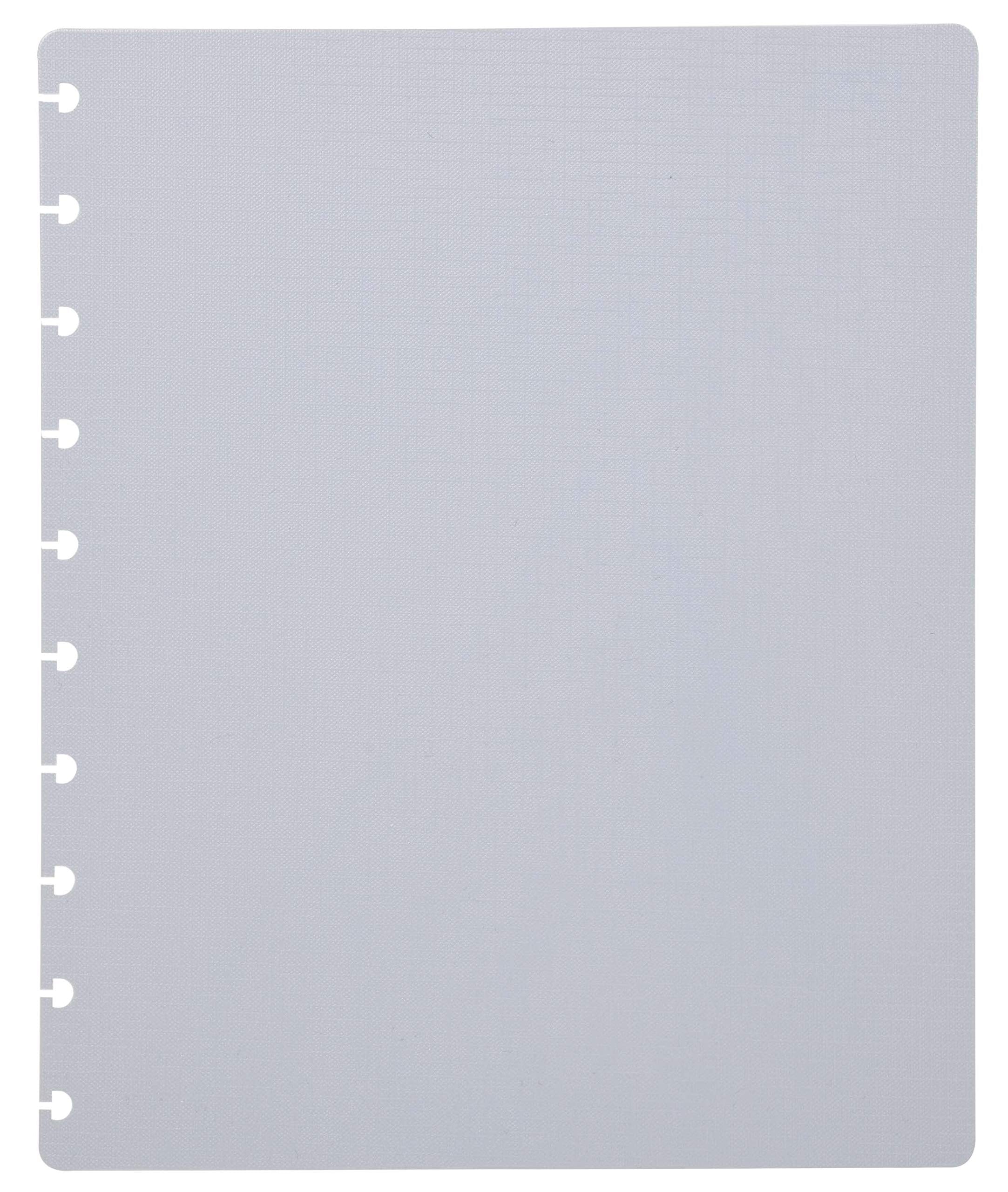 Talia Discbound Notebooks, Planner, Customizable, (Cool Grey, Midsize (7.5In X 9.75In))