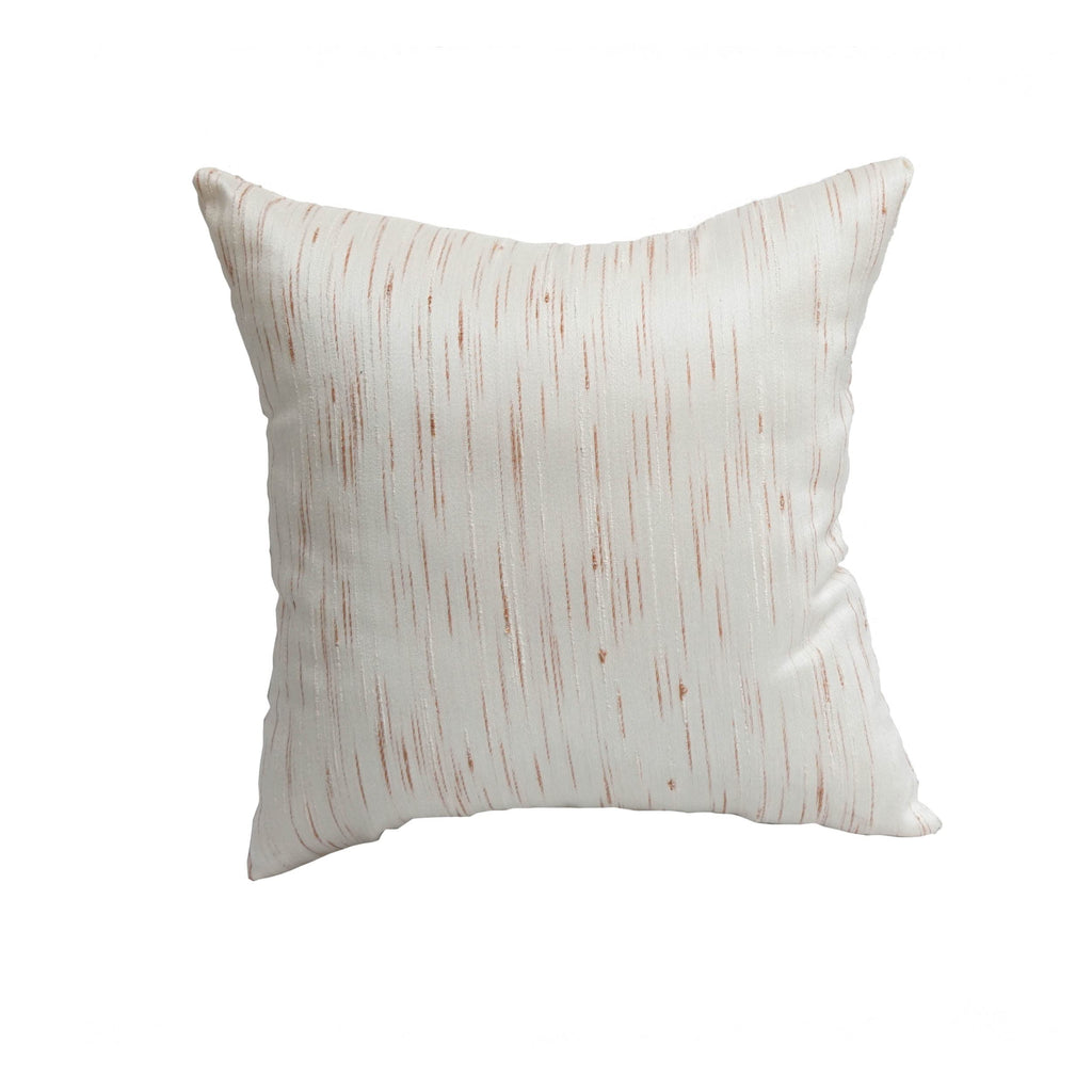 Blazing Needles Polyester Jacquard Throw Pillow, 17", Aspen Café