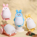 Divik PunchFree Rabbit Storage Rack for Wash Basin, Bathroom Kitchen Bedroom Wall Hanging Storage Rack  Cute Shape Makeup Tool