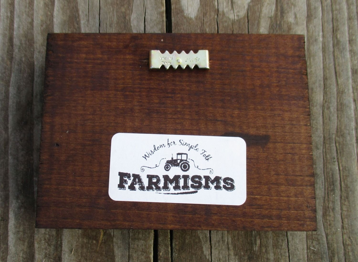Farmisms 4X3 Inspirational Wooden Rustic Country Signs For Country Farm Living -Manure Happens