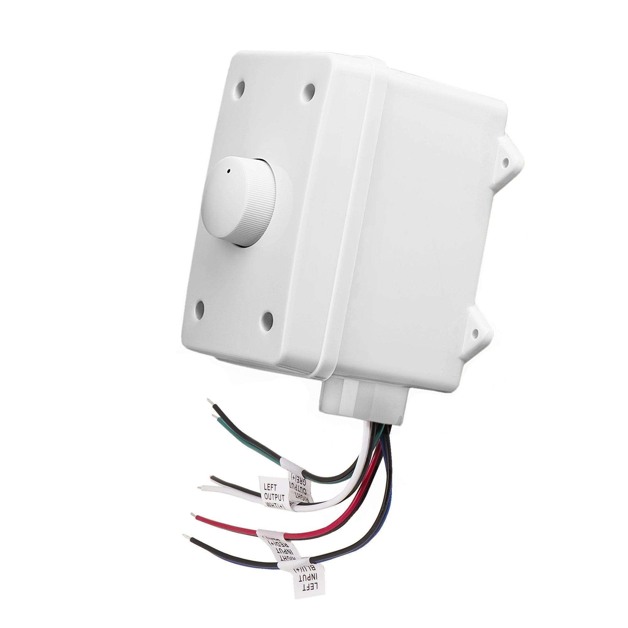 Osd Outdoor 300W Volume Control Impedance Matching, Weather Resistant Enclosure Ovc300, White