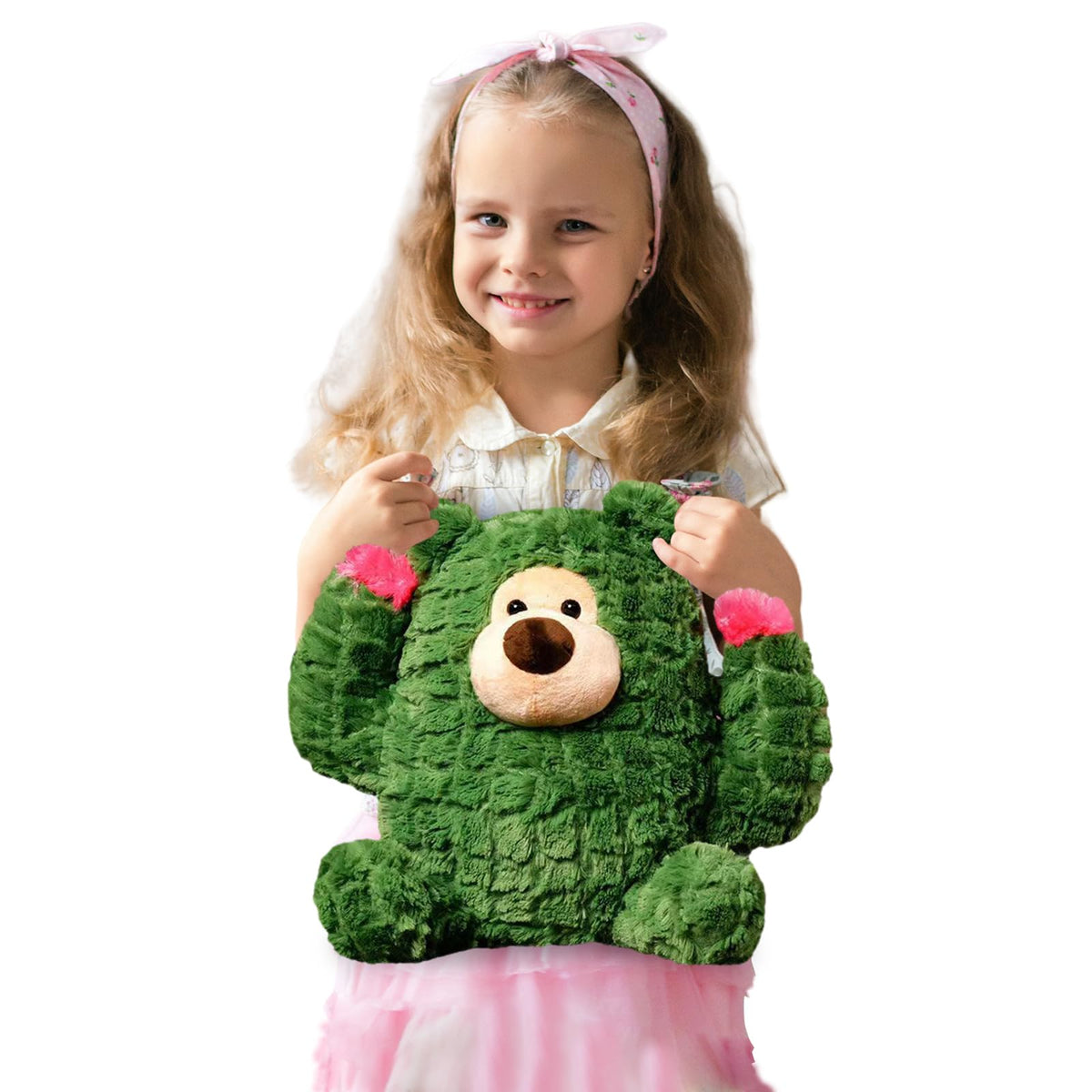 Plant Cactus Stuffed Animals Plush Toys - Super Soft & Washable, Adorable Kids Character Animal Pillows, Perfect For Room Decor,