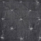 Hiend Accents Stella Faux Silk Velvet Quilt, King Size, Slate Solid Color, Romantic Modern Western Traditional Style Luxury Bedd
