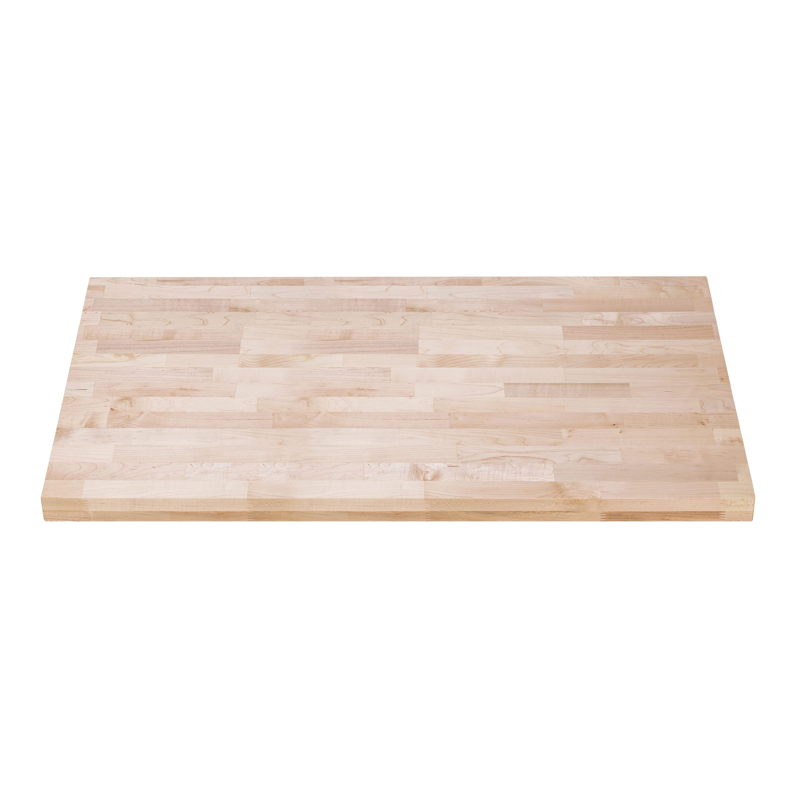 DuraSteel 24x36 Butcher Block Countertop - Maple Workbench Top - Solid Wood Table Top for Cabinet, Kitchen, Restaurant, Coffee, 
