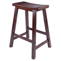 Winsome Satori Counter Stool, 24, Walnut