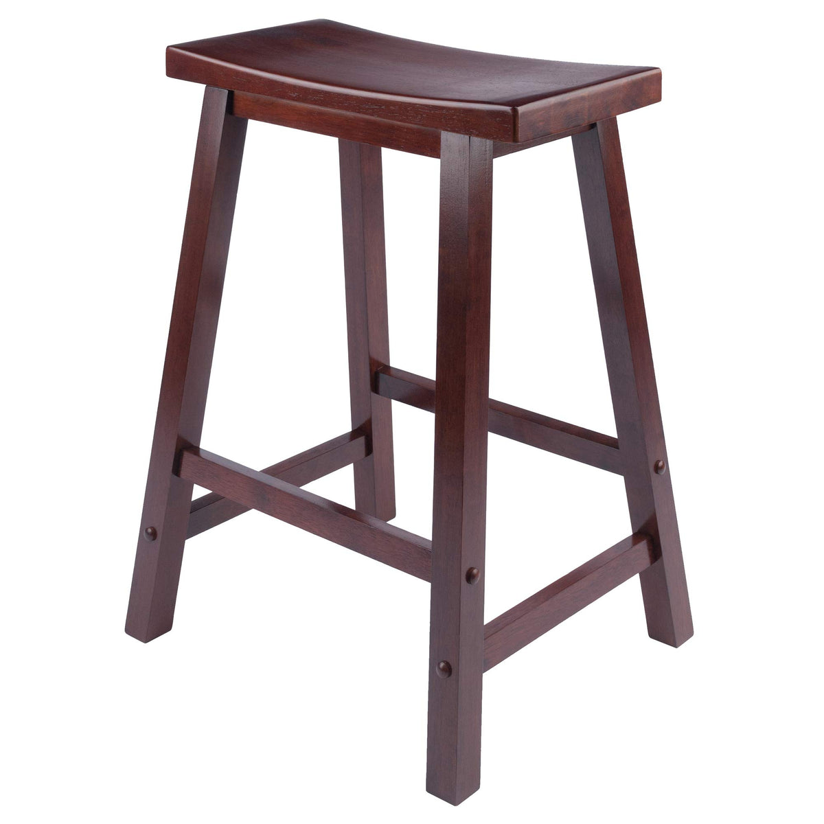 Winsome Satori Counter Stool, 24&quot;, Walnut