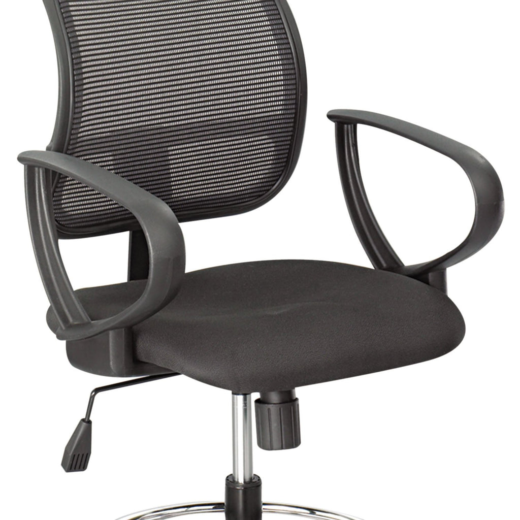 Safco 3396Bl Optional Loop Arm Kit For Mesh Extended Height Chair Black 1 Pair