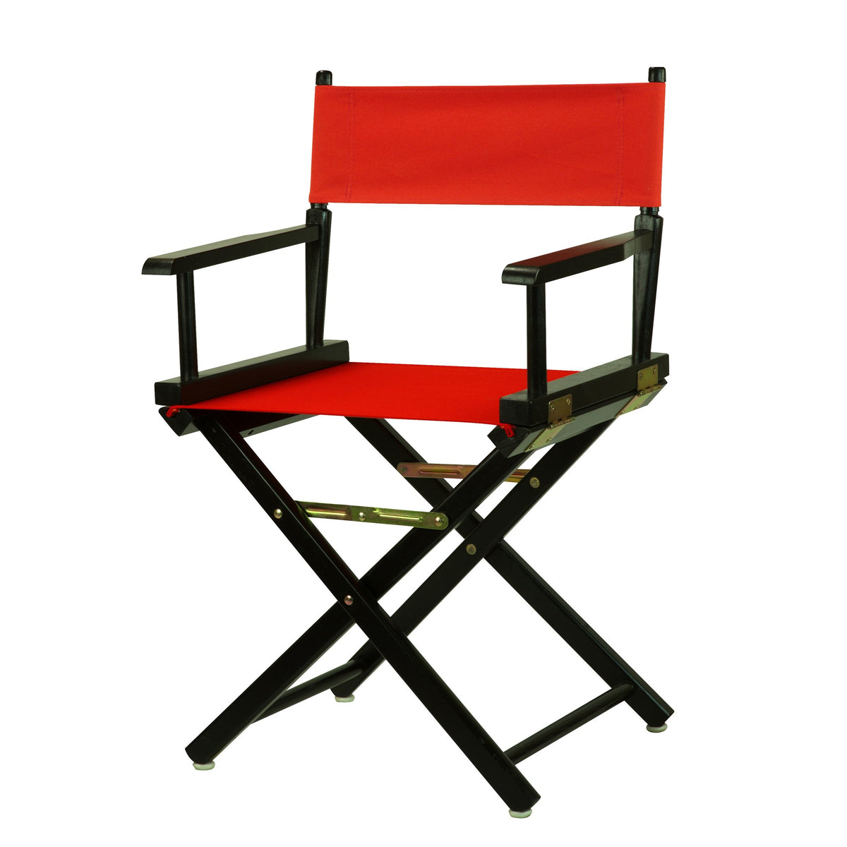 Casual Home 18&quot; Director'S Chair Black Frame With Red Canvas