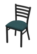 Holland Bar Stool Co. 400 Jackie 18 Chair with Black Wrinkle Finish and Graph Tidal Seat