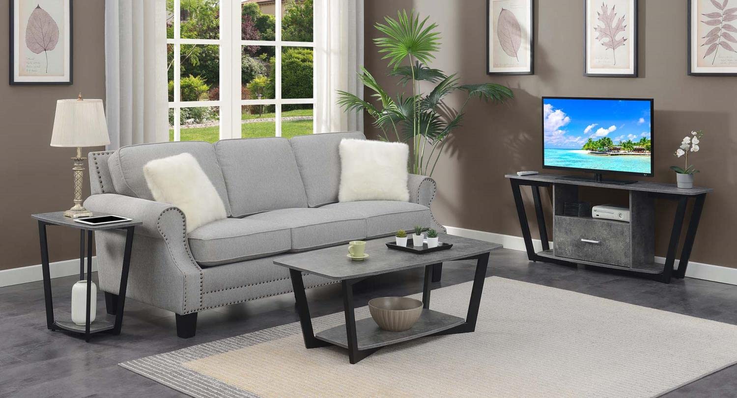 Convenience Concepts Graystone Coffee Table - Thumbnail 4