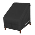 Porch Shield Patio Chair Covers - Waterproof Outdoor Lounge Deep Seat Adirondack Chair Cover - 34W x 37D x 36H inch, Black