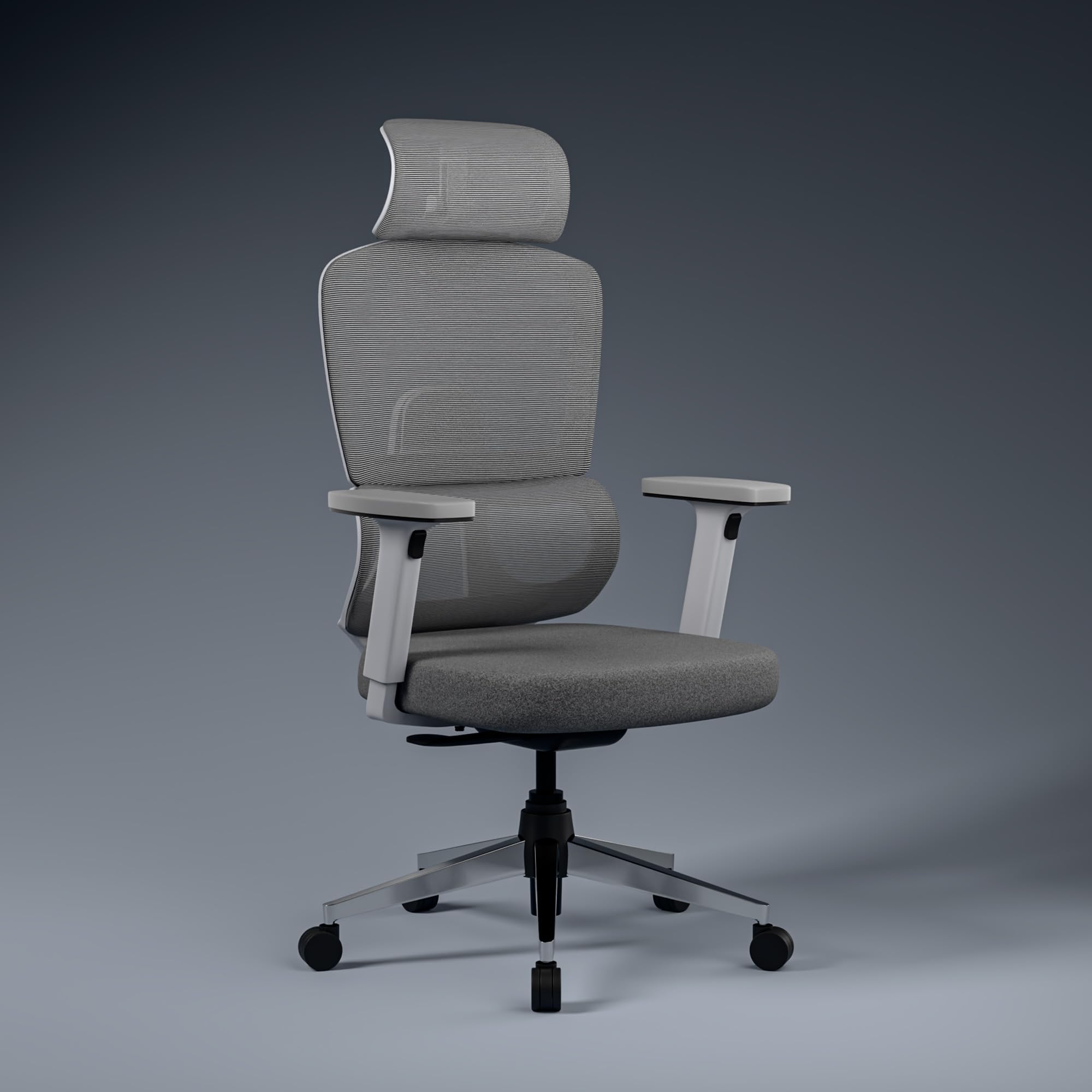 Green Soul Orion | Ergonomic Office Chair For Work With Dual Panel Backrest | Seat Slider | 3D Armrest | Warranty | 3 Years | Gr
