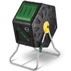 Miracle-Gro Small Composter - Compact Single Chamber Outdoor Garden Compost Bin Heavy Duty - UV Protected Turning Barrel Tumblin