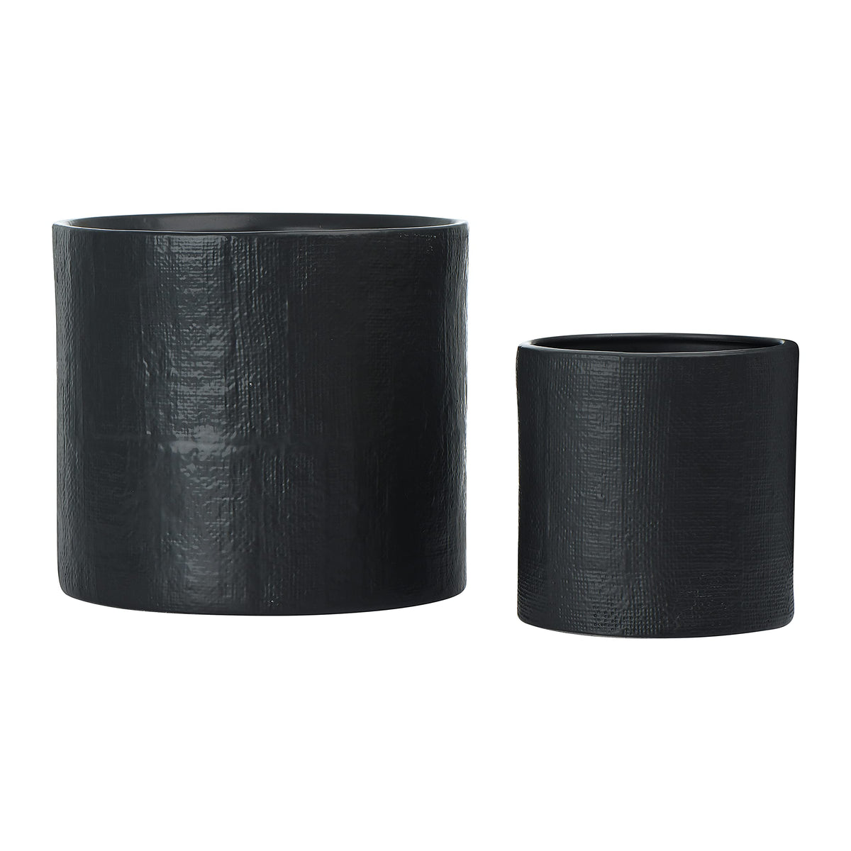Main + Mesa Stoneware Planters, Set Of 2