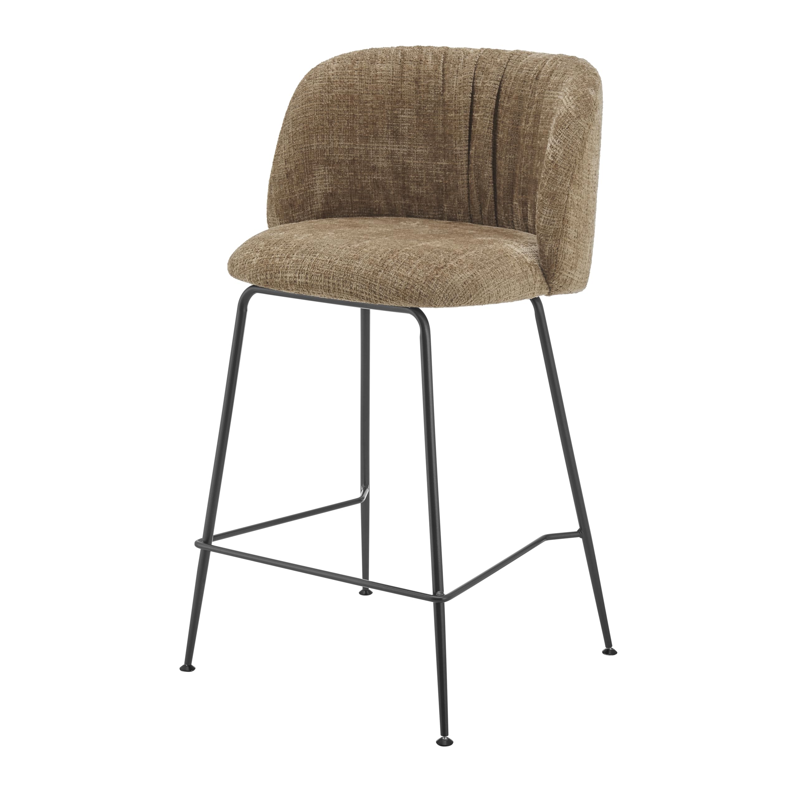 Millie Fabric Counter Stool, (Set of 2)