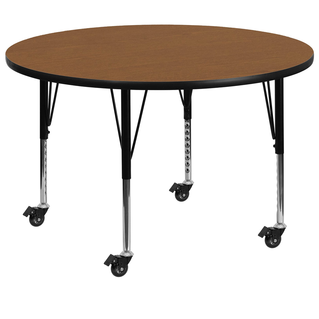 Flash Furniture 48 Rnd Oak Activity Table