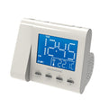 Magnasonic Projection Alarm Clock with AM/FM Radio, Battery Backup, Auto Time Set, Dual Alarm, Nap/Sleep Timer, Indoor Temperatu
