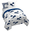 Jay Franco Disney Mickey Mouse Queen Comforter Set - 7 Piece Bedding Includes Sheet Set & Pillow Covers - Super Soft Cozy Celest