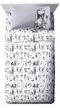 Jay Franco Disney Nightmare Before Christmas Gothic Romance Queen Sheet Set -4 Piece Set Super Soft And Cozy Kids Bedding Featur