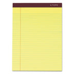 Tops 63950 Notepad,Wide Ruled,50 Sheets,8-1/2-Inch X11-3/4-Inch ,12/Pk,Canary