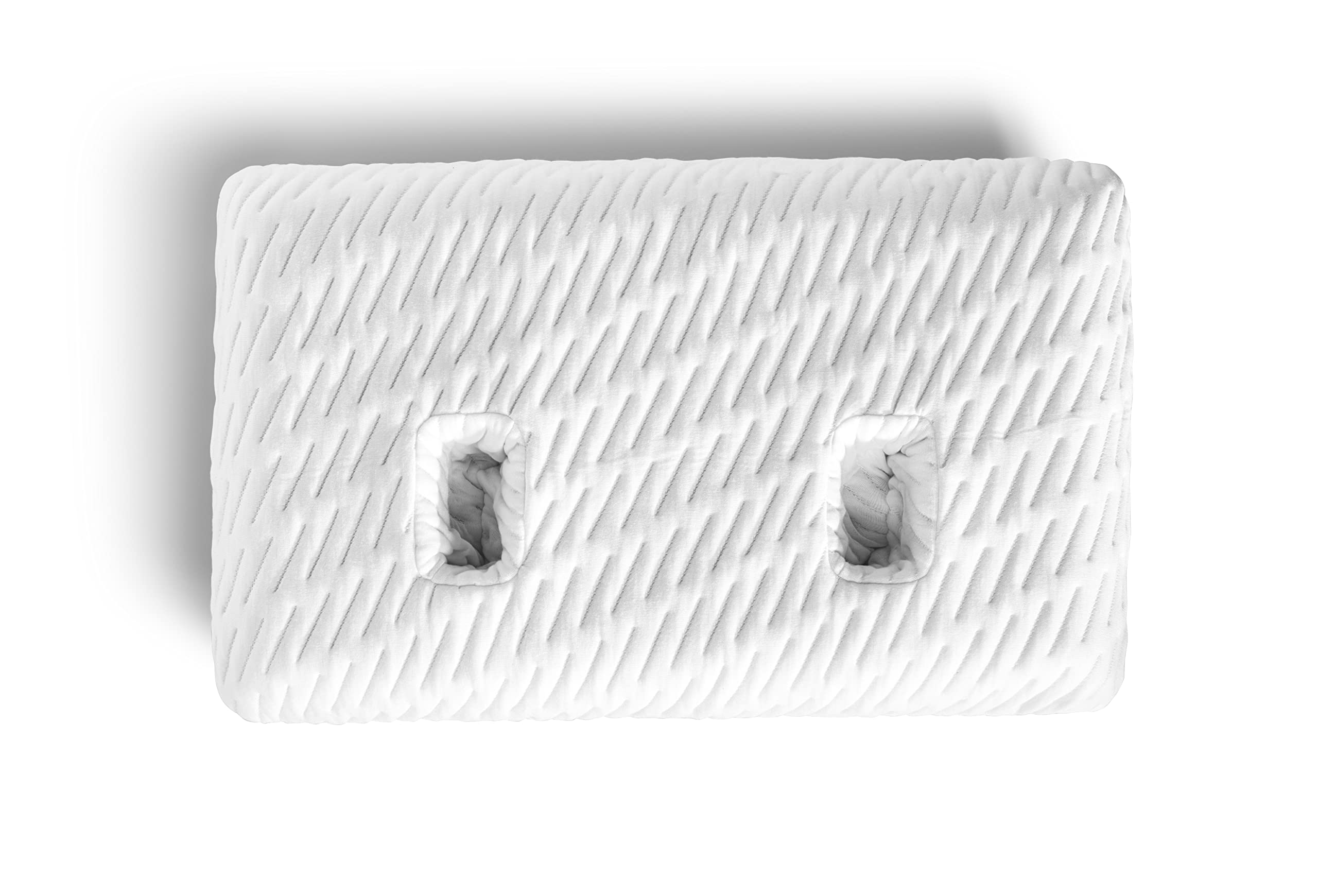 Blissbury Ear Hole Pillow Case (White)