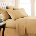 Southshore Fine Living, Inc. Extra Deep Pocket California King Sheet Sets, 6-Piece Soft Microfiber Bed Sheets With 21' Deep Fit